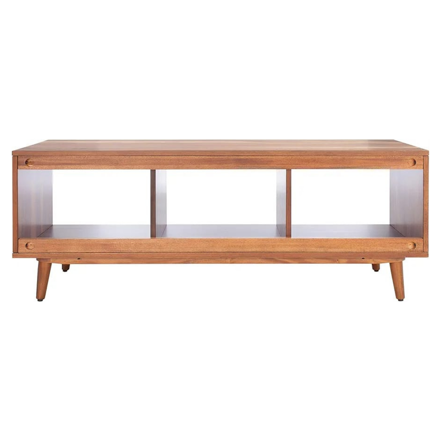 Carpentray Wooden Tv Cabinet 3 Open Shelf