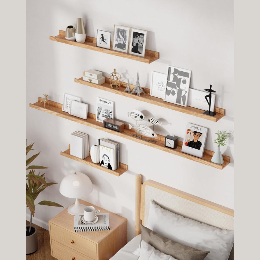 Carpentray 24 Inch Floating Shelves Set of 2