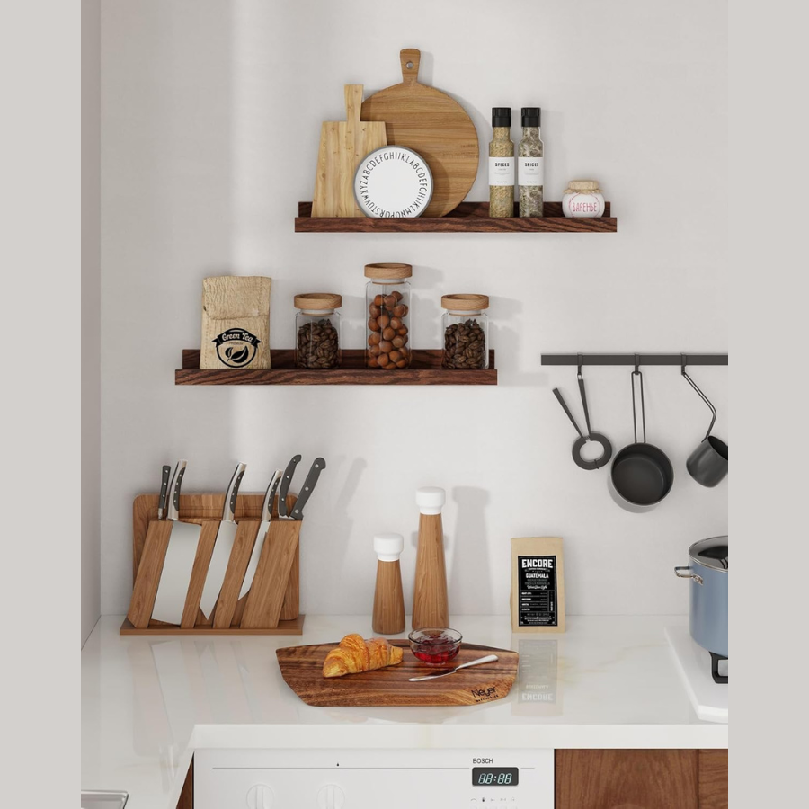 Carpentray 48Inch Floating Shelves Set of 2