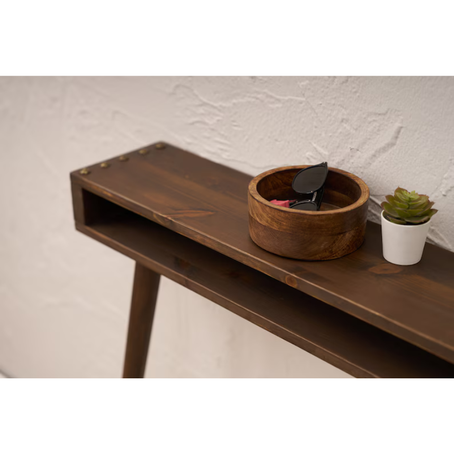 Carpentray 80cm Long Dual Shelf Console Table