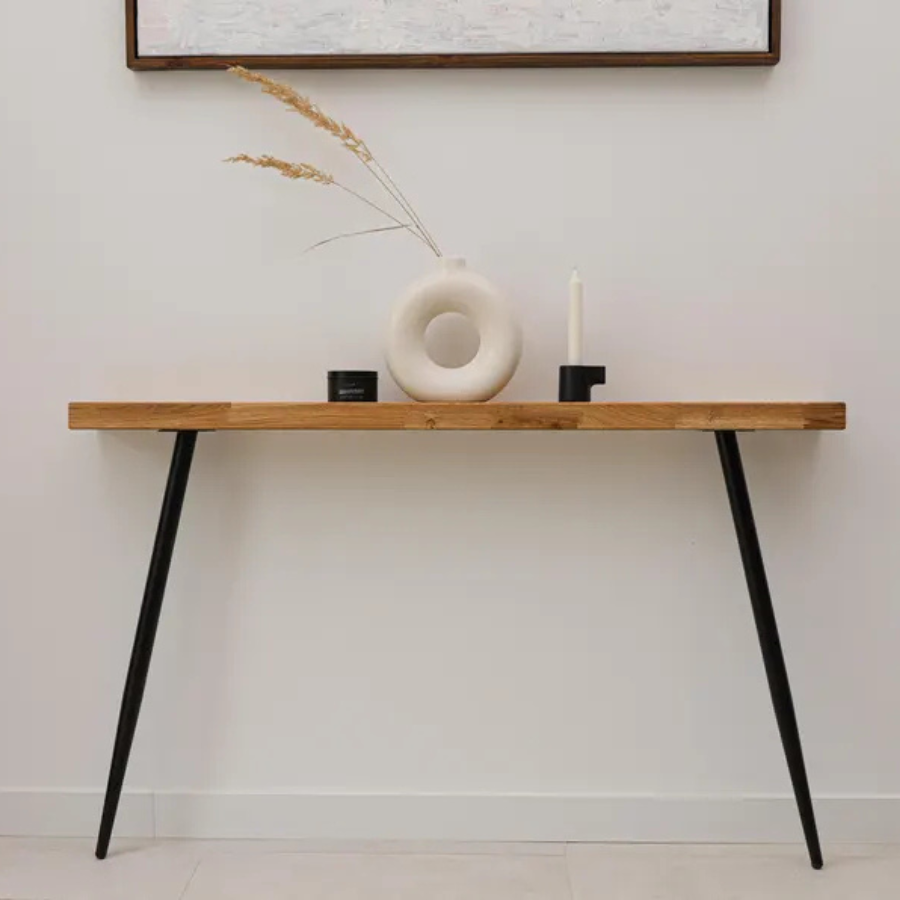 Carpentray 120cm Long Wooden Console Table