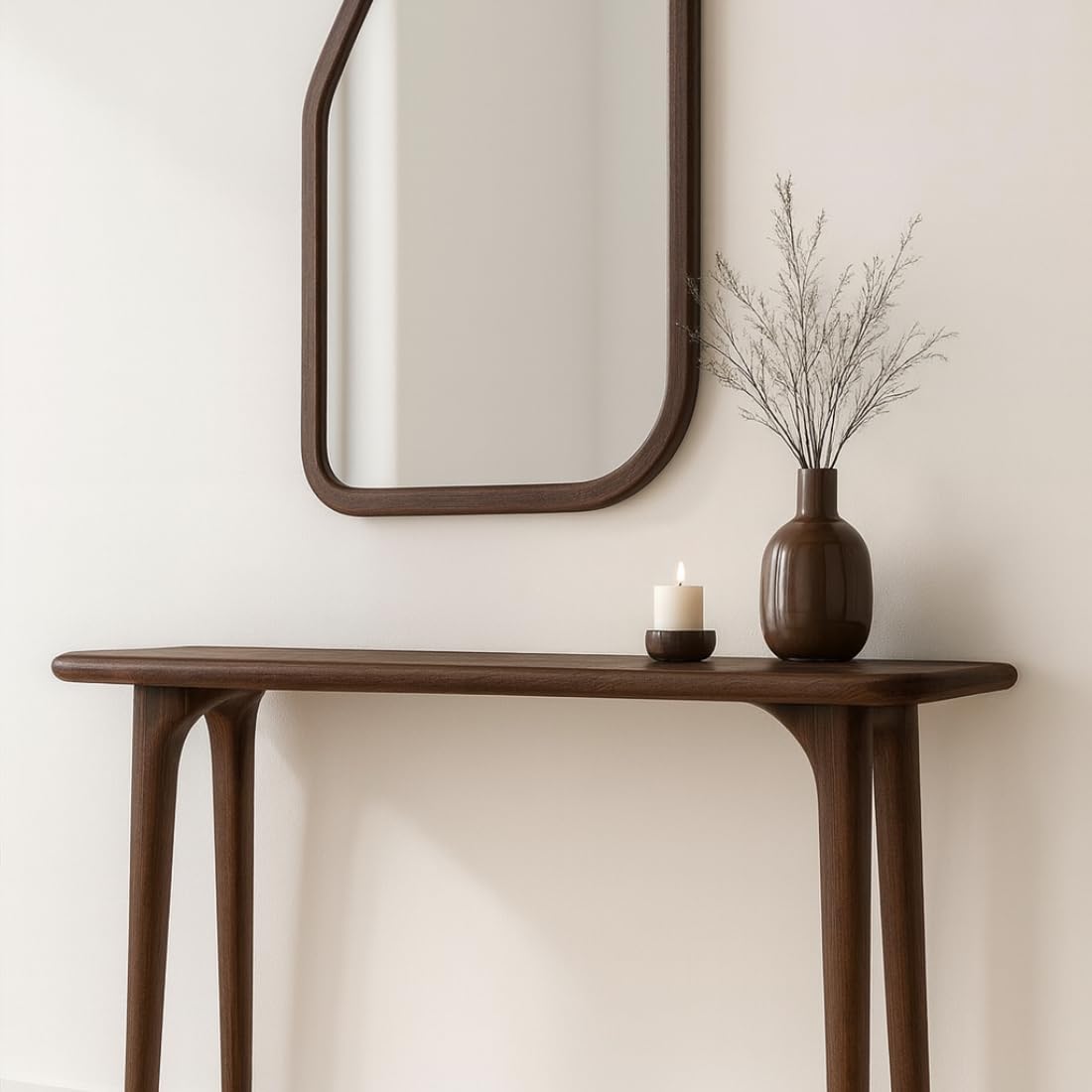 Carpentray 80cm Long Wooden Console Table