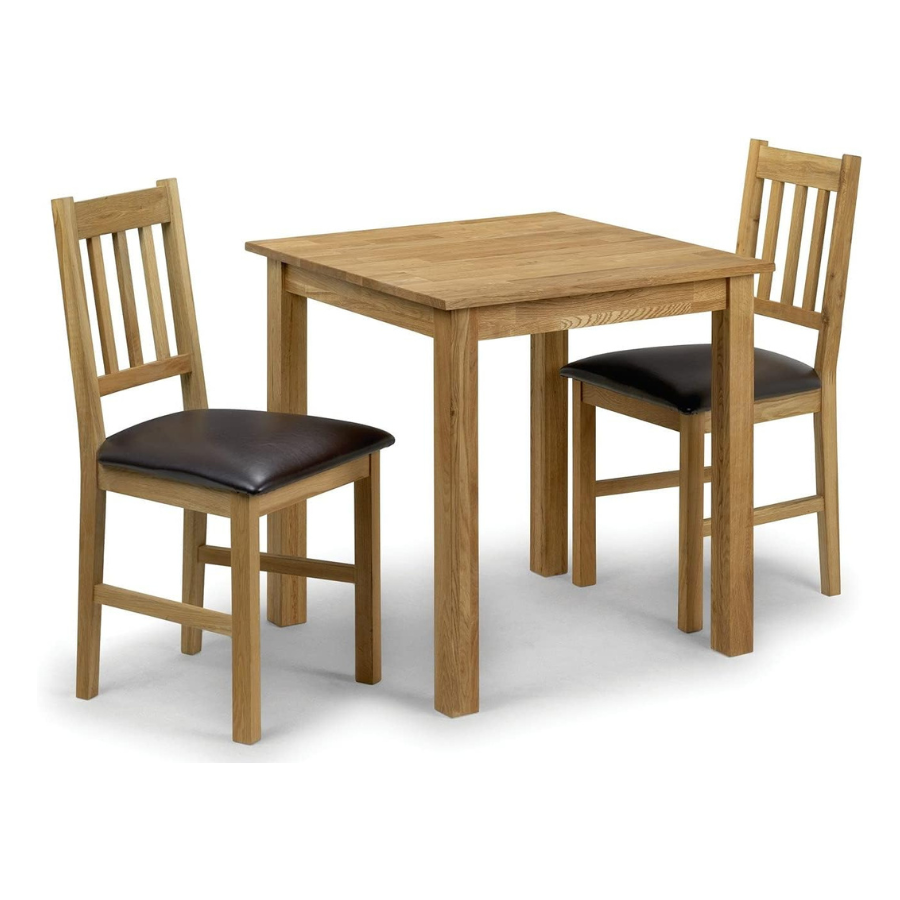 Carpentray 30Inch Square Wooden Dining Table