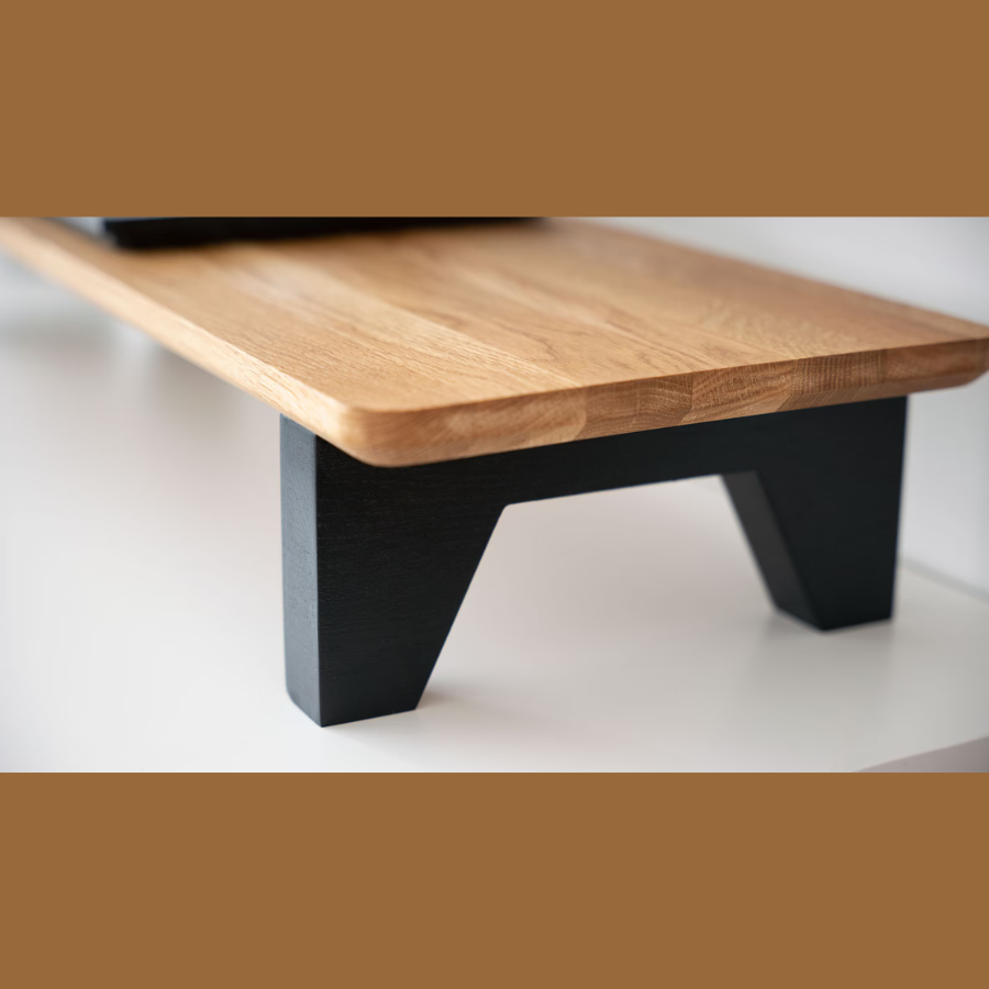 Carpentray 80cm Long Wooden Monitor Riser