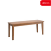 Carpentray 80cm Long Wooden Seating Bench (Brown) DLP-10Carpentray Home