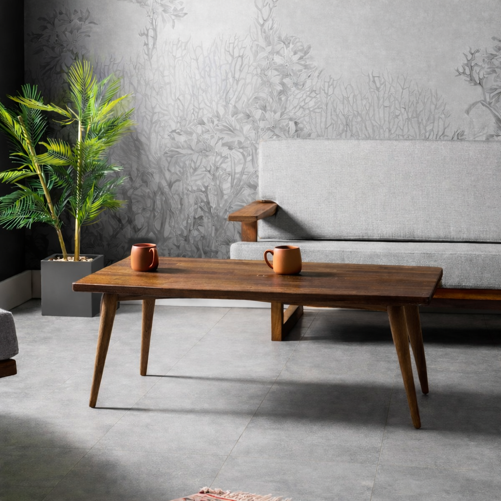 Carpentray Wooden Coffee Table Long (100x50x40cm)