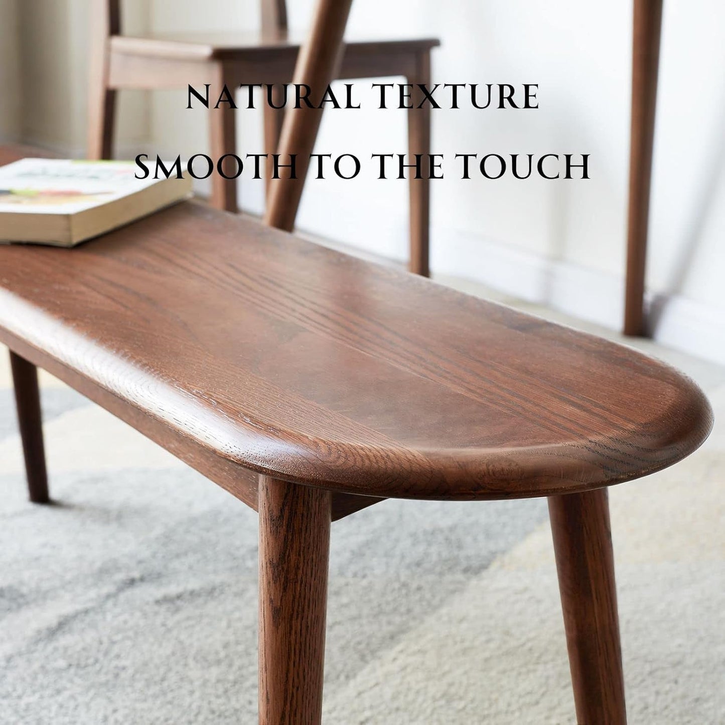 Carpentray 80Cm Long Wooden Bench