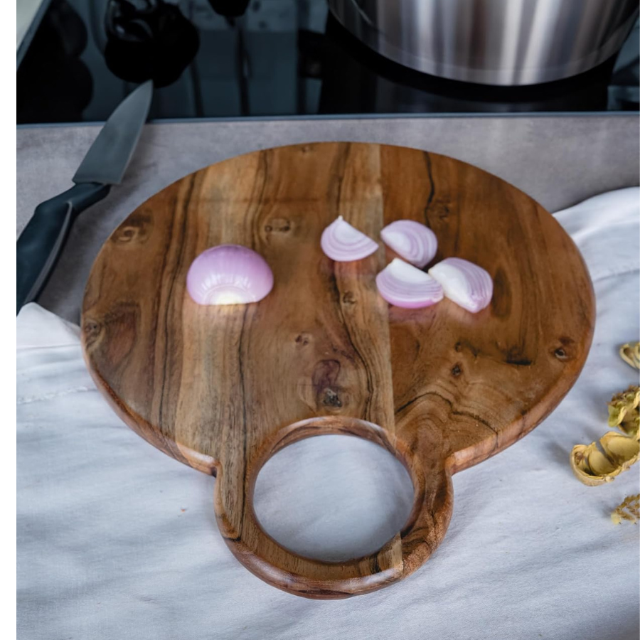 Carpentray Wooden Round Cutting Board