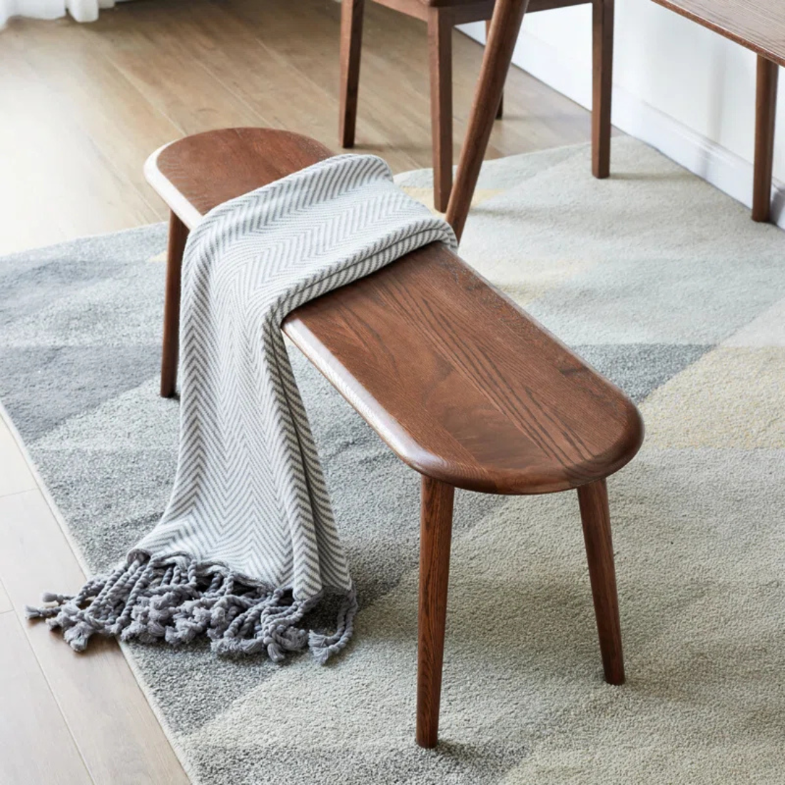 Carpentray 100Cm Long Wooden Luxery Benche