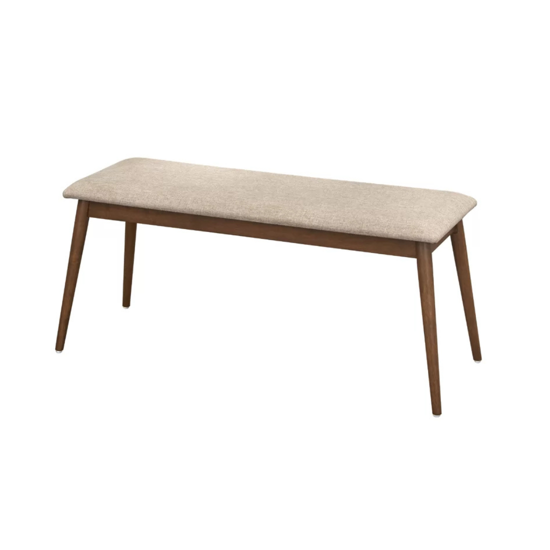 Carpentray 100cm Long Benche in Solid Sheesham with Cushion | Sitting Bench
