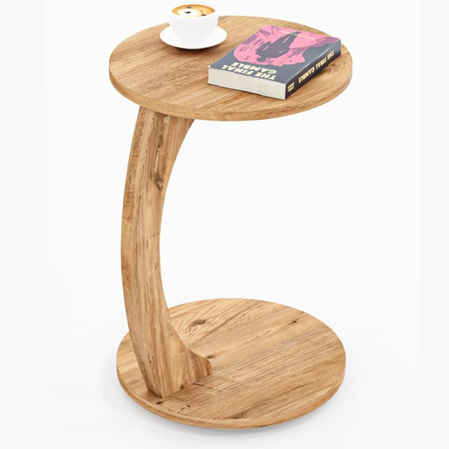 Carpentray C Shaped Sofa & Bedside Table