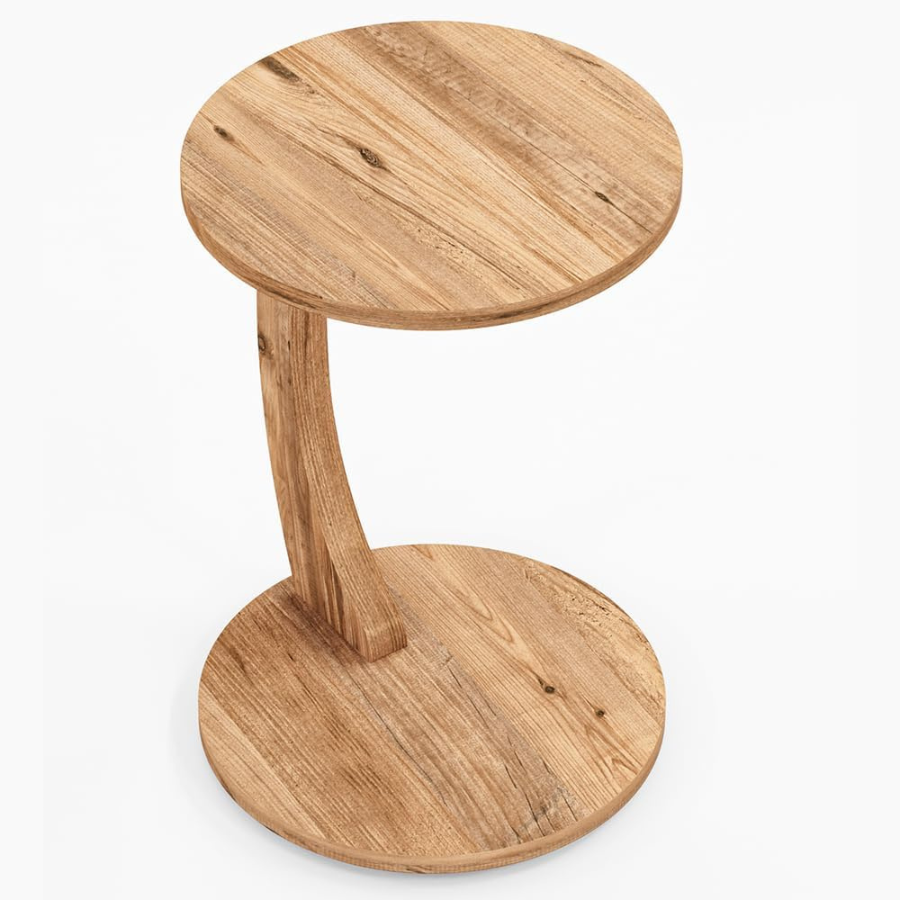 Carpentray C Shaped Sofa & Bedside Table