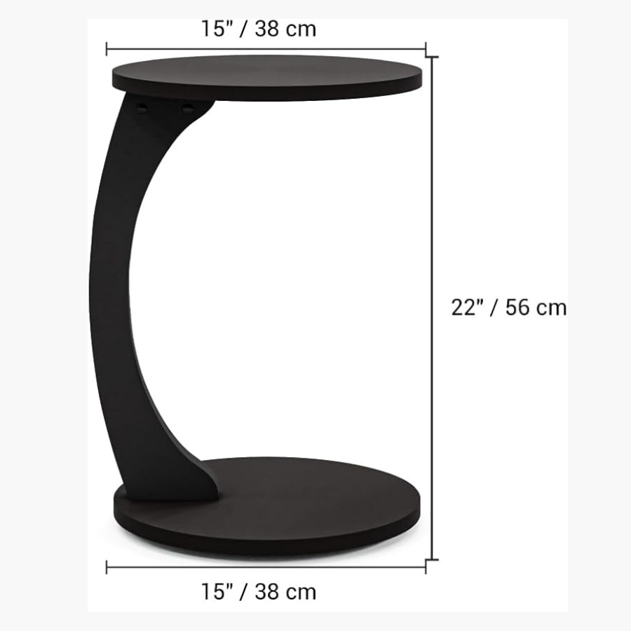Carpentray C Shaped Sofa & Bedside Table