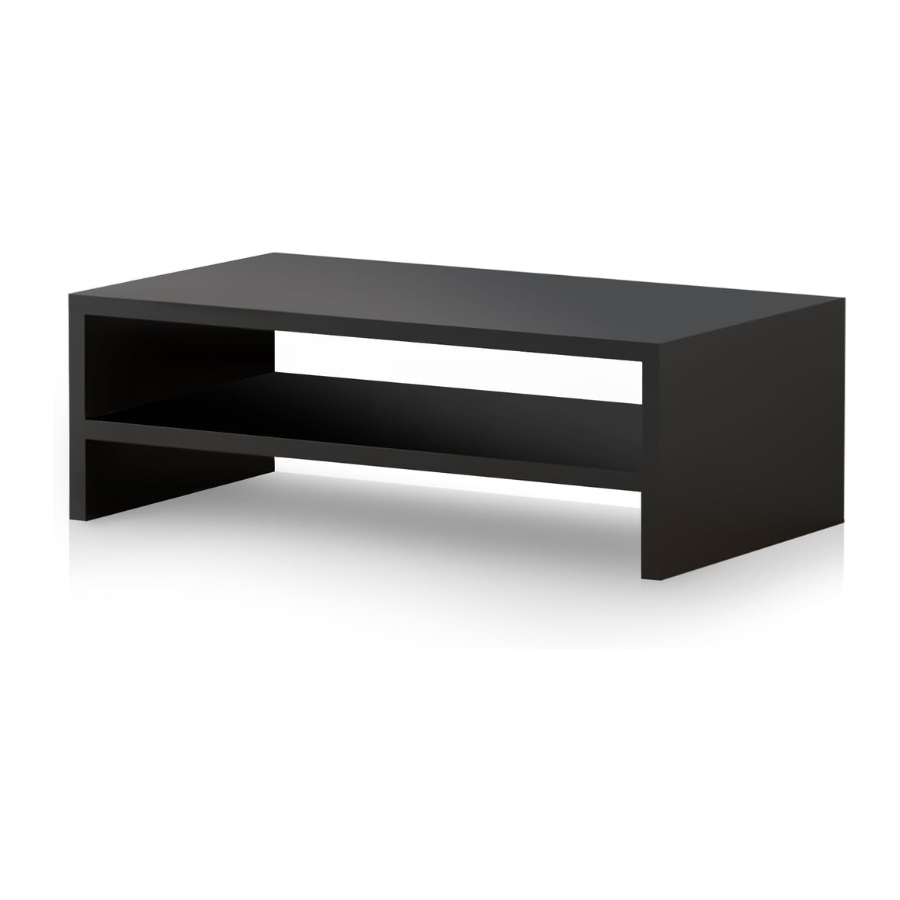 Monitor Stand Riser, Desktop Stand, Computer Stand, Ergonomic Design, Two-Level Design, Desktop Organization, Keyboard Smartphone Storage, Printer Stand