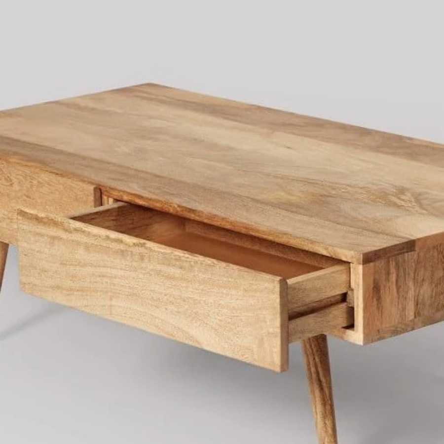 carpentray Solid Wood Watts Coffee Table