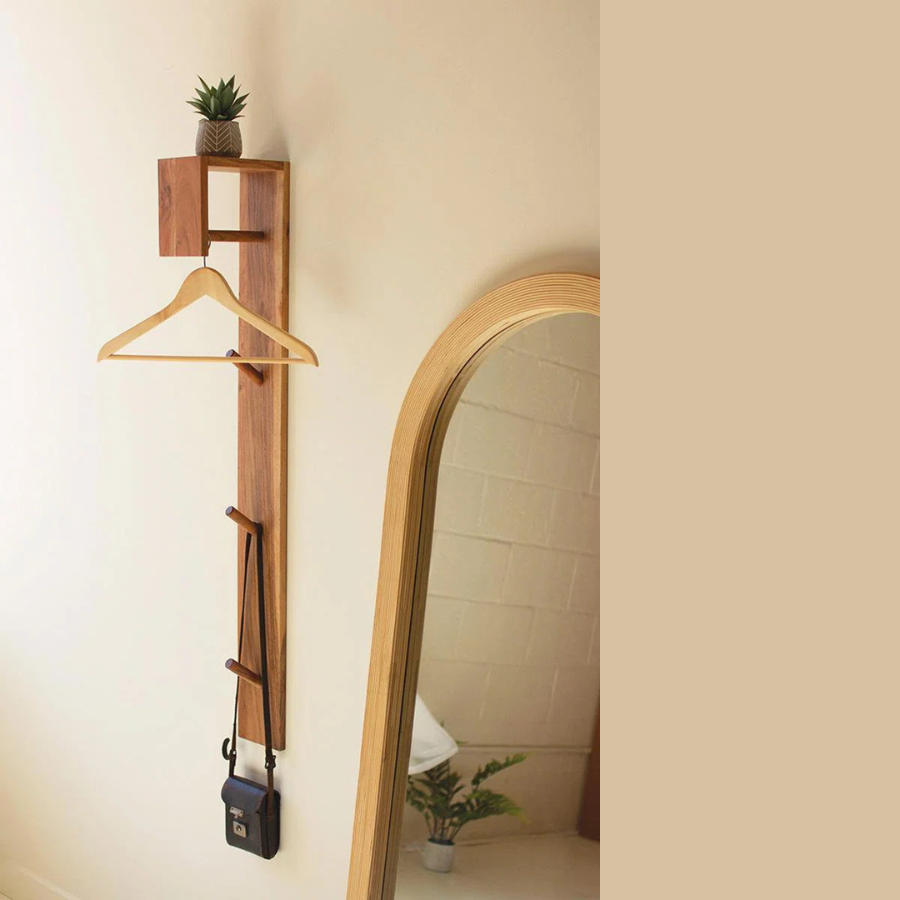 Carpentray Wall 3 - Hook Wall Mounted Coat Rack