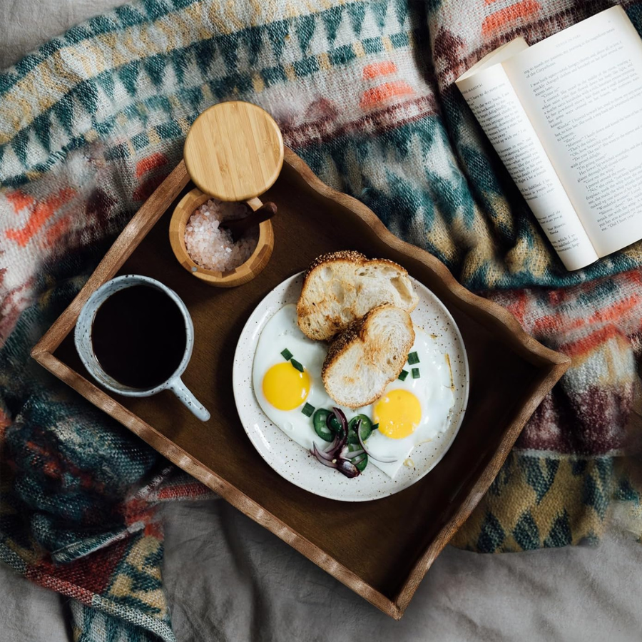 Carpentray Wooden Serving Tray | 10” x 2.5”