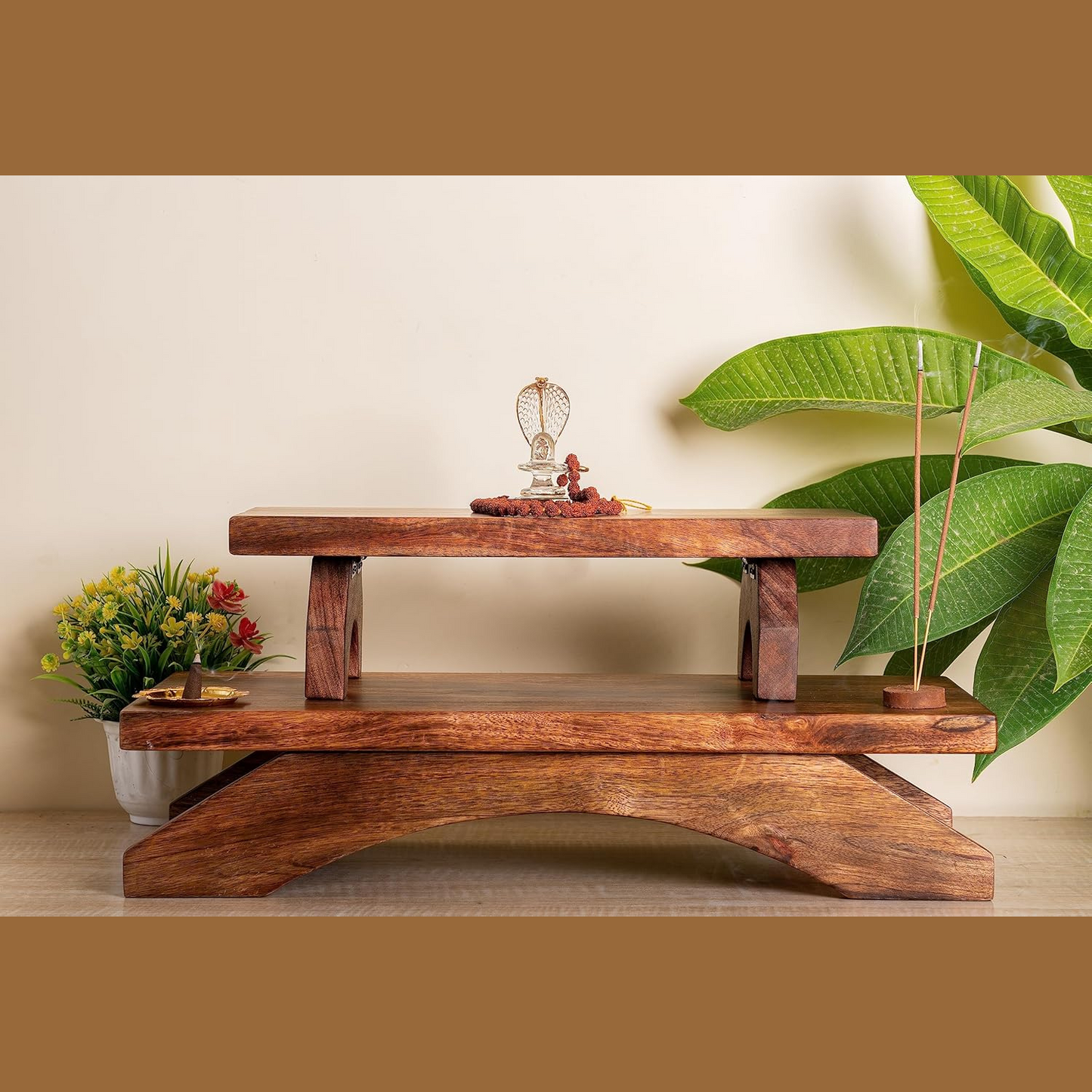 Carpentray Wooden Pooja Chowki