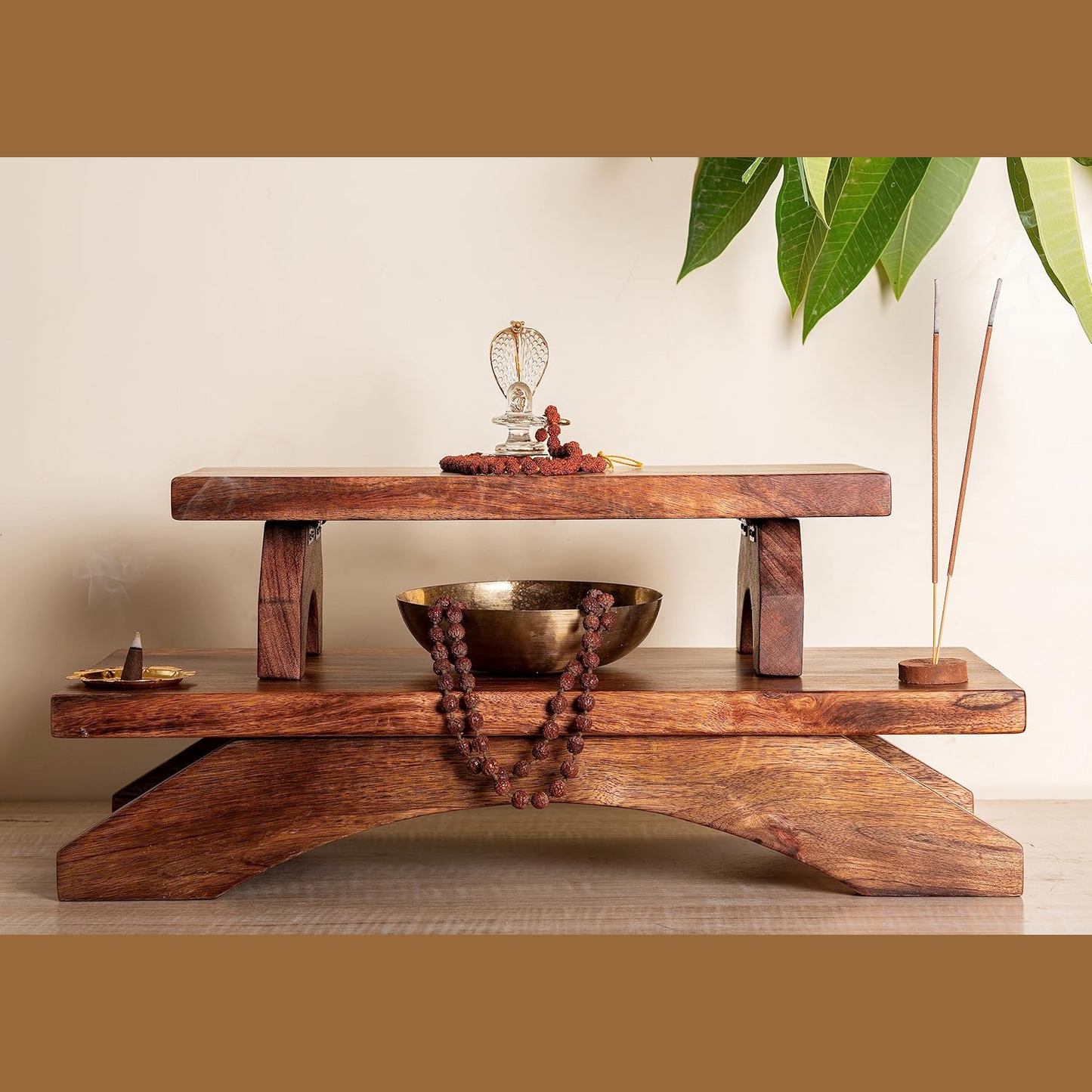Carpentray Wooden Pooja Chowki