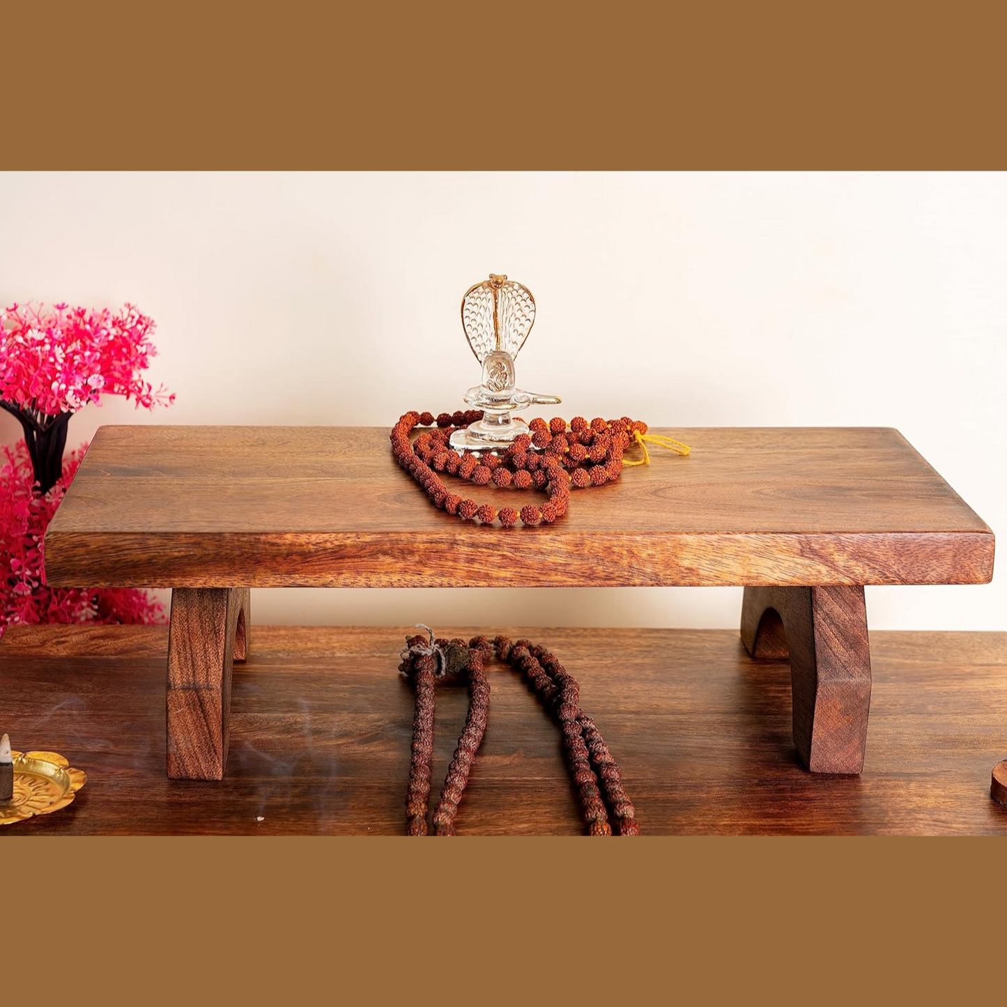 Carpentray Wooden Pooja Chowki