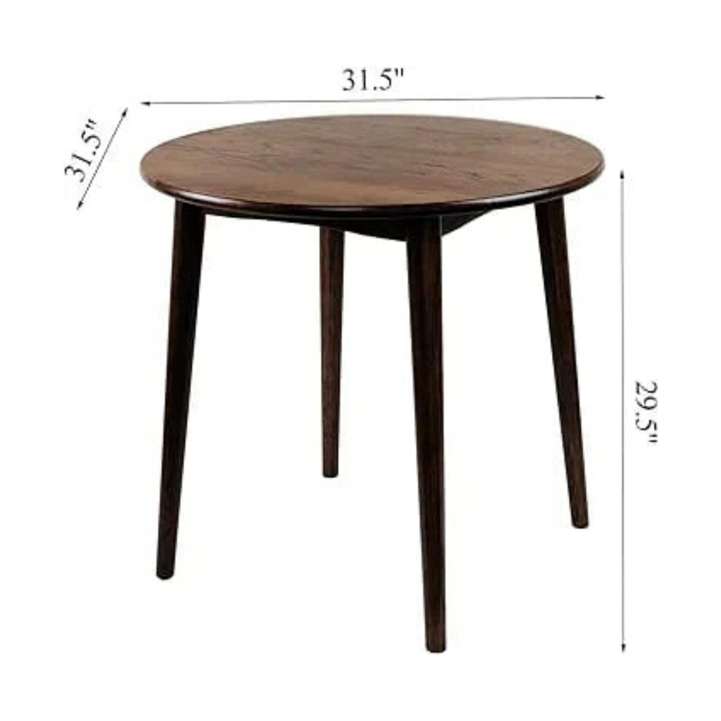 Carpentray 32" Round Dining Table