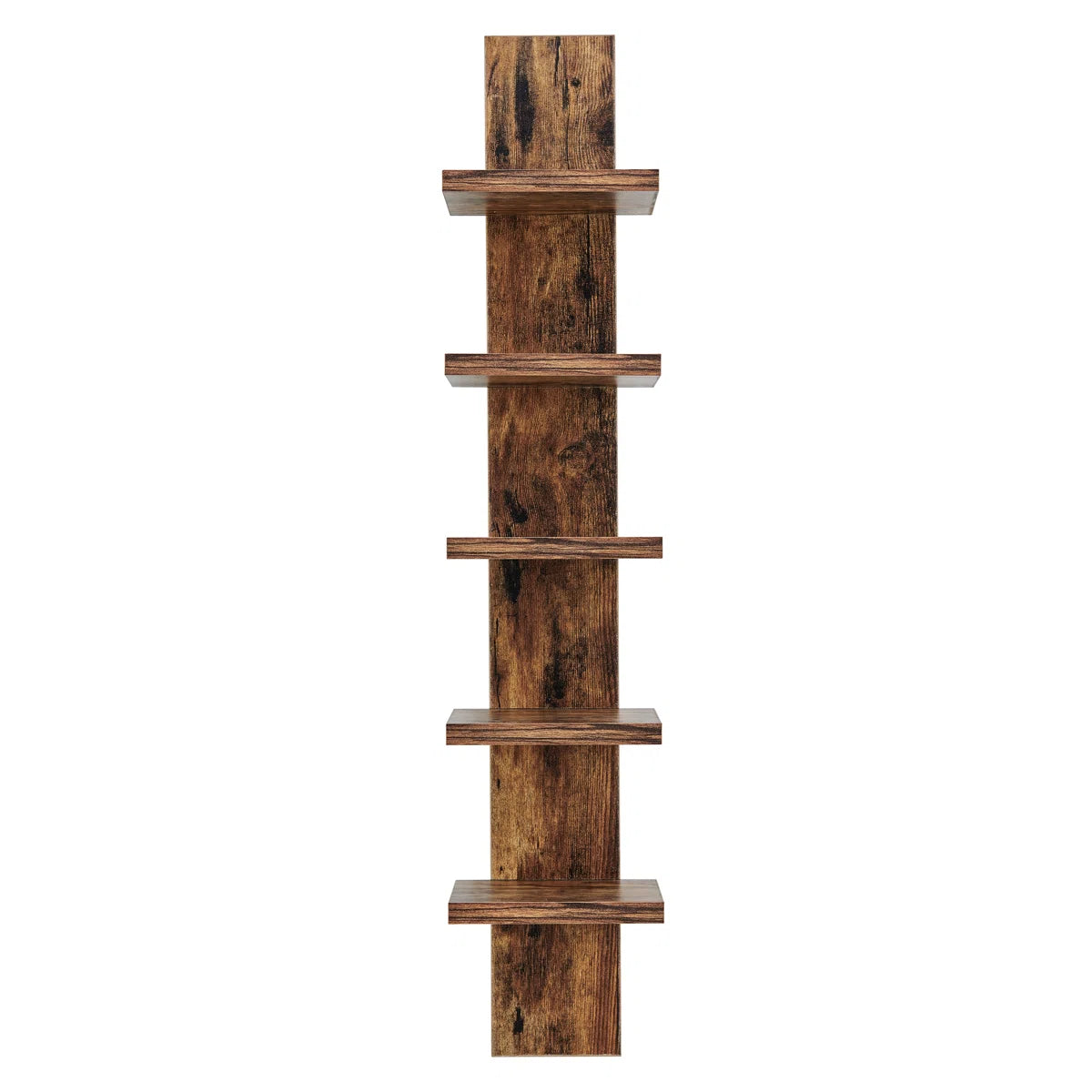 Carpentray 5 Tier Column Wall Shelf