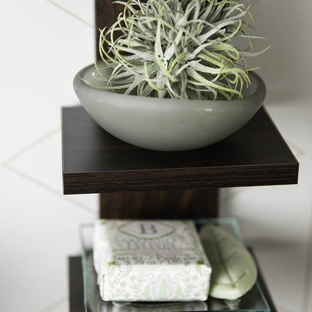 Carpentray 5 Tier Column Wall Shelf
