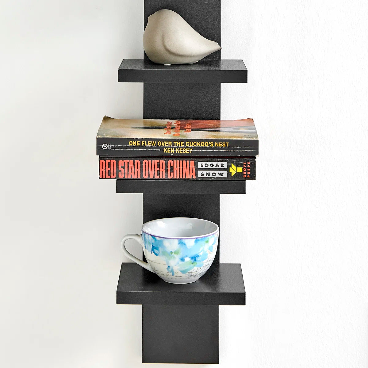 Carpentray 5 Tier Column Wall Shelf