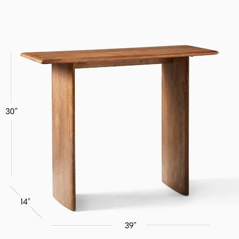 Carpentray Solid Mango Wood Console Table