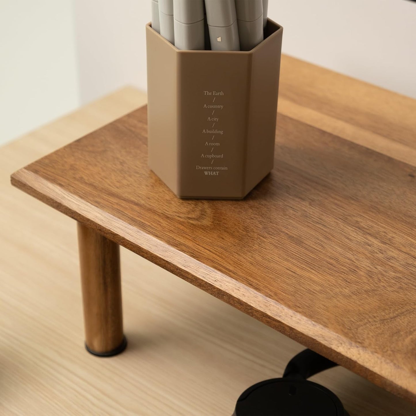 Carpentray 80cm Long Monitor Stand Riser Sheesham Wood
