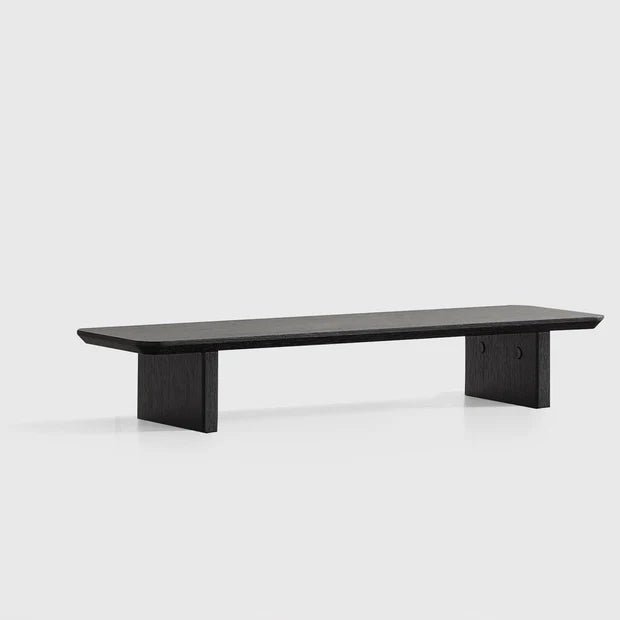 Carpentray 100Cm Long Wooden Monitor Riser (Black)