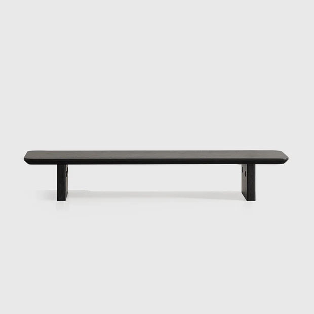 Carpentray 100Cm Long Wooden Monitor Riser (Black)