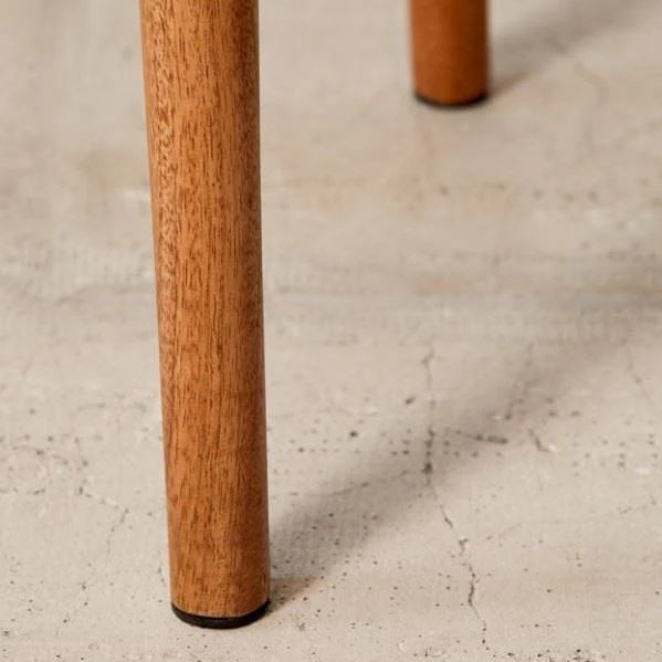 Carpentray Solid Wood Triangle Side Table Cum Stool