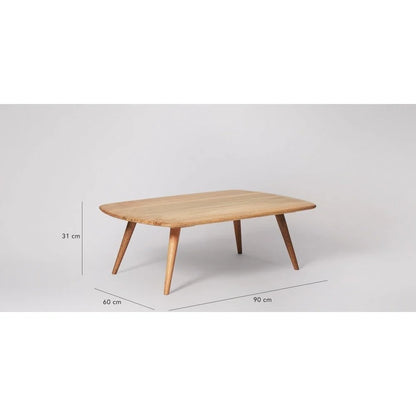 carpentray solid wood coffee table lean lines & natural warmth for modern living