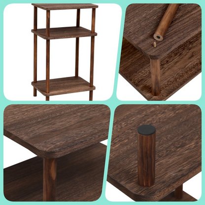 carpentray wooden end table