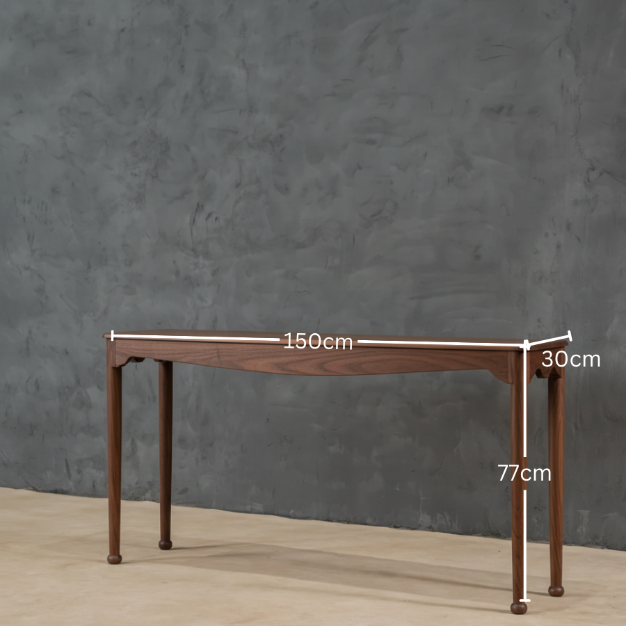 Carpentray 150cm Long Wooden Luxury Console Table