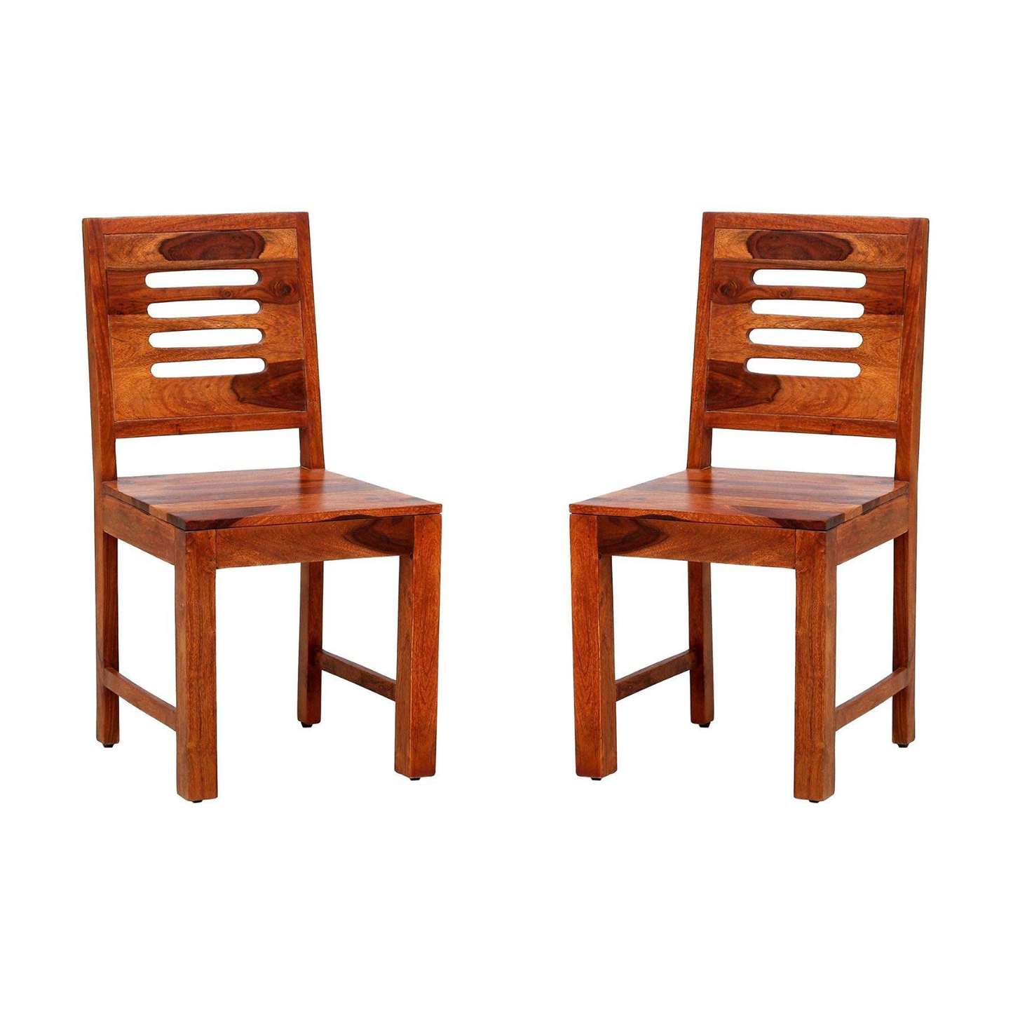 Carpentray Wooden Seating Chair (Set of 2)