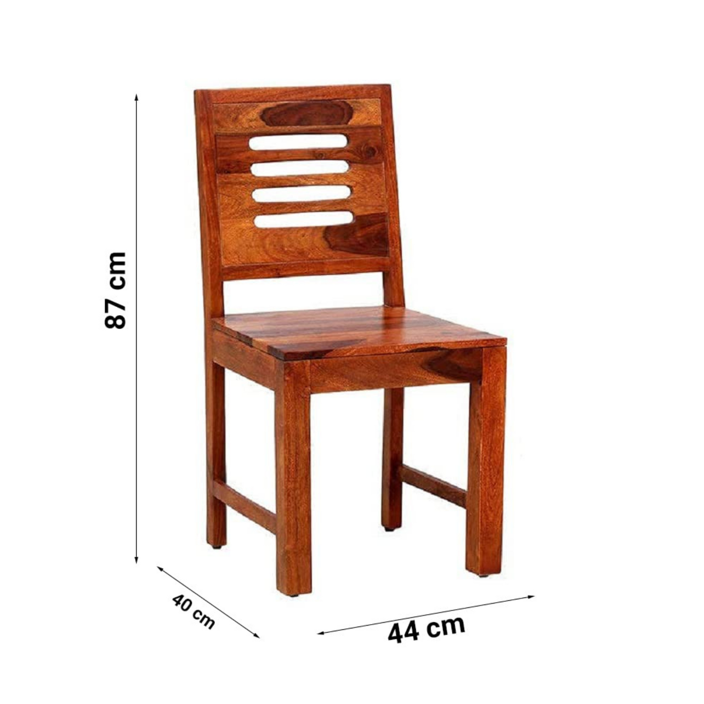 Carpentray Wooden Seating Chair (Set of 2)