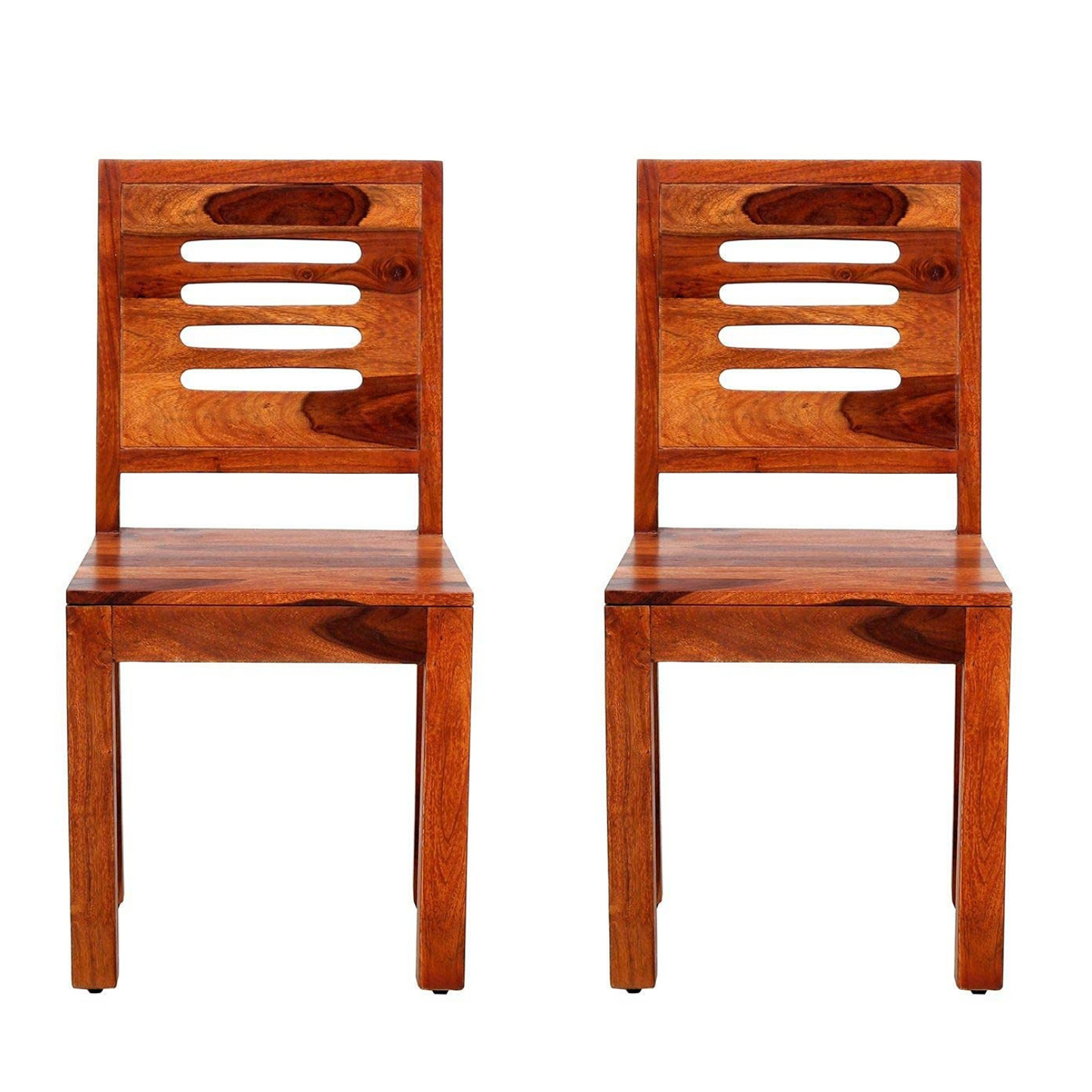 Carpentray Wooden Seating Chair (Set of 2)