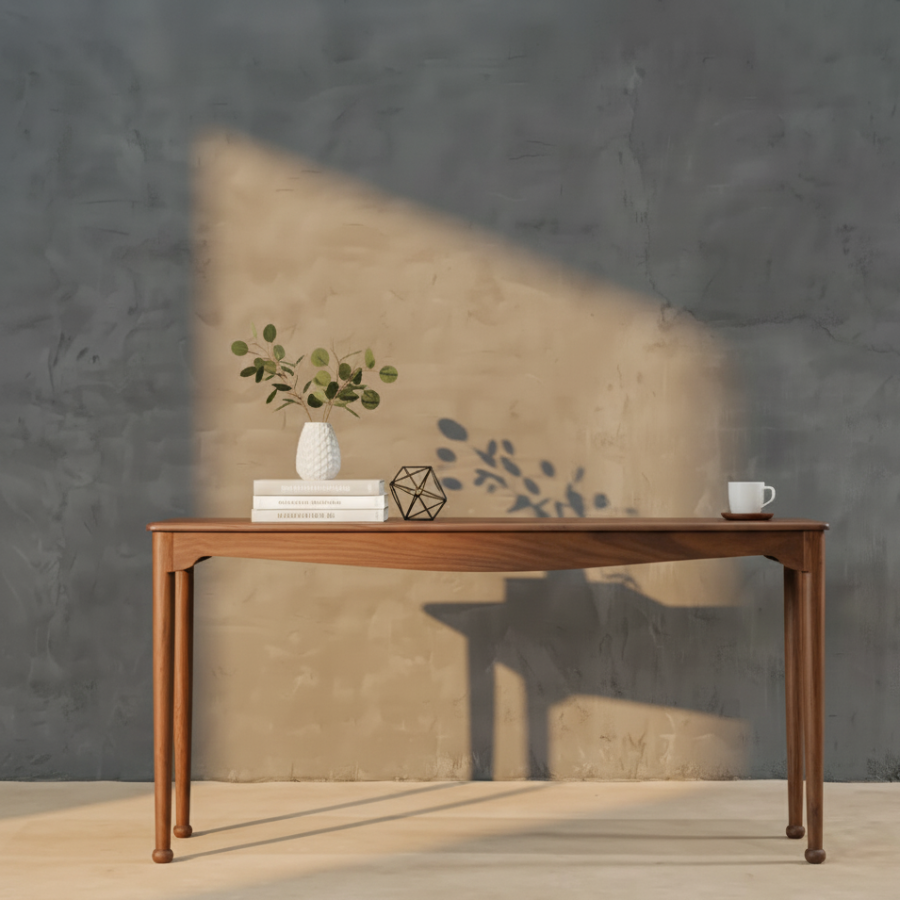 carpentray 150cm long wooden luxury console table