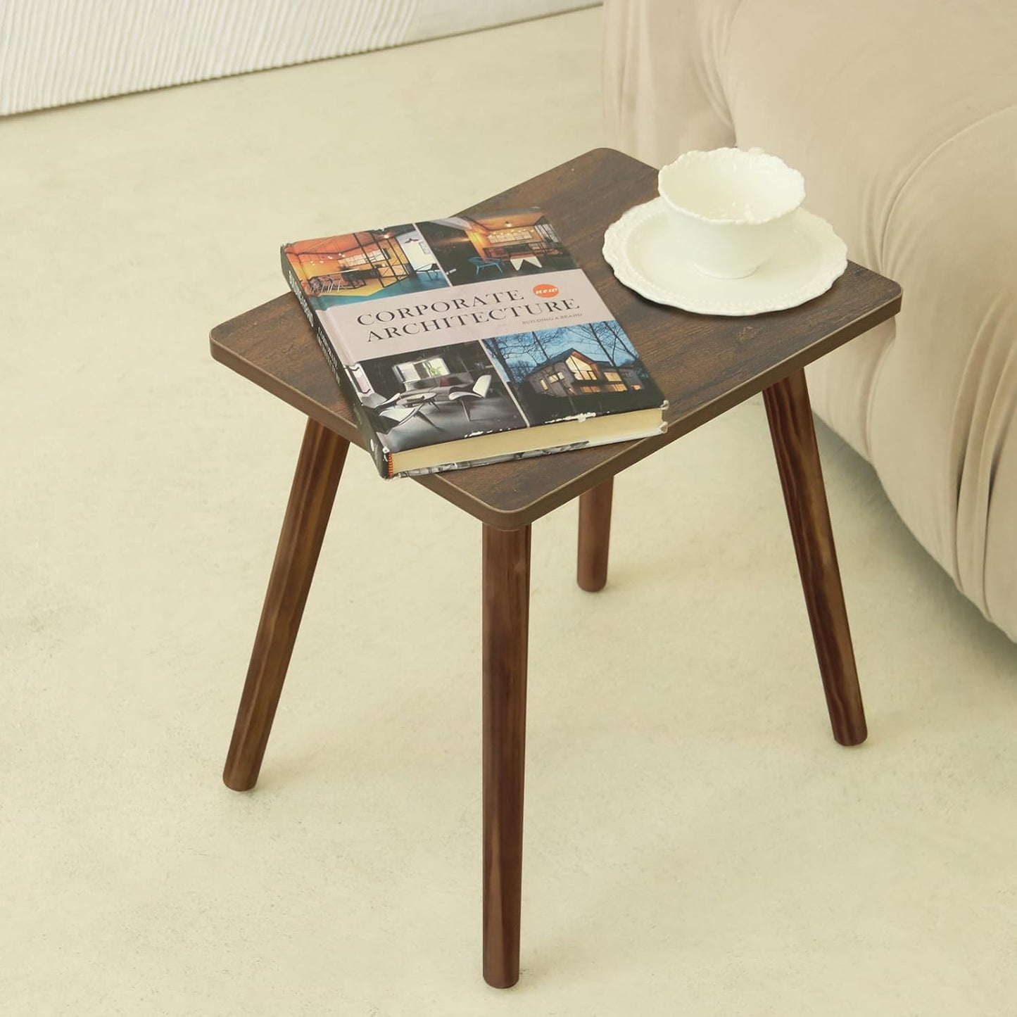 Carpentray Wooden Side Table For Home Decor