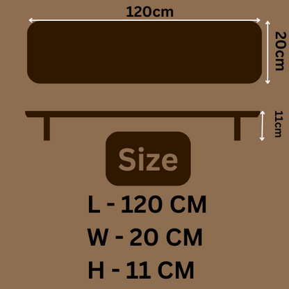 120cm long