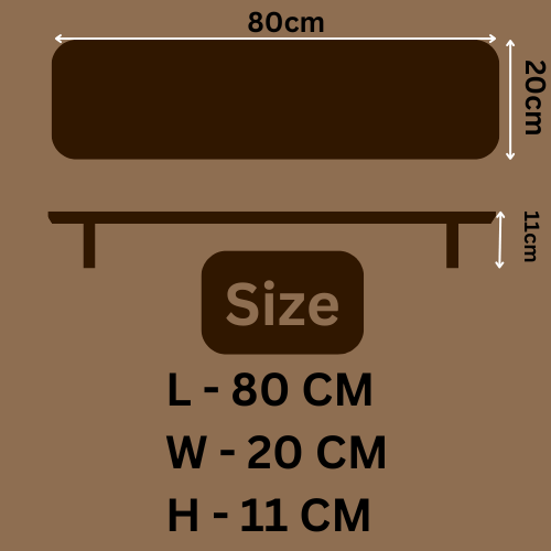 80cm Long