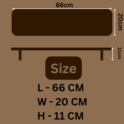 66cm long