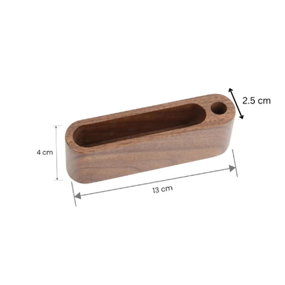 carpentray set of 1 wood place card holders walnut wooden table number holder stands name card