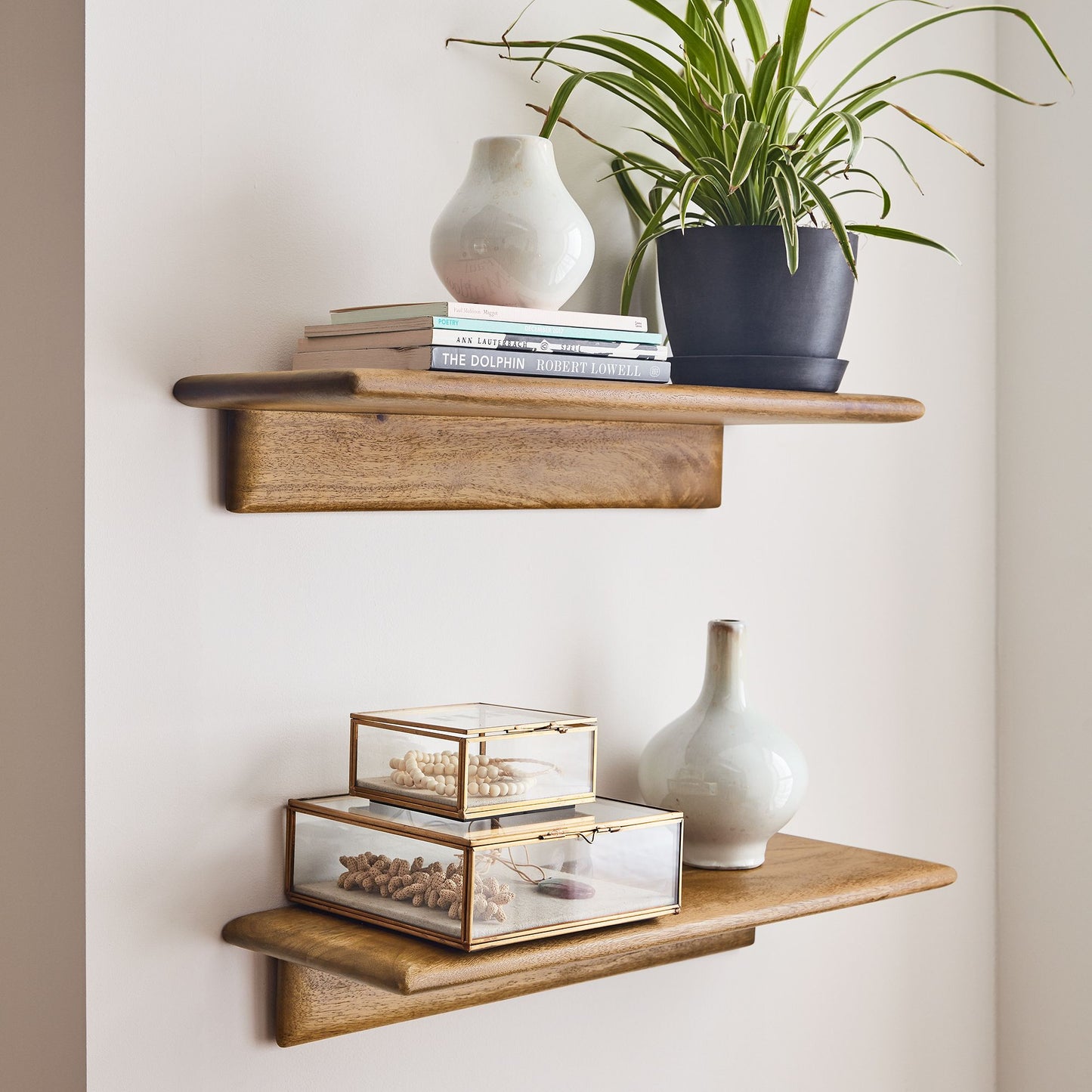 Carpentray Wooden Wall Shelf 12/18 inch