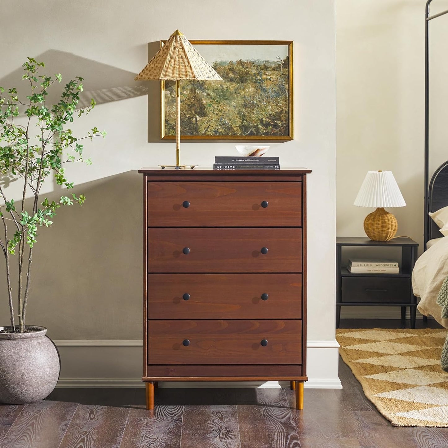 Carpentray Wooden Chest of Drawers (4 Drawers)