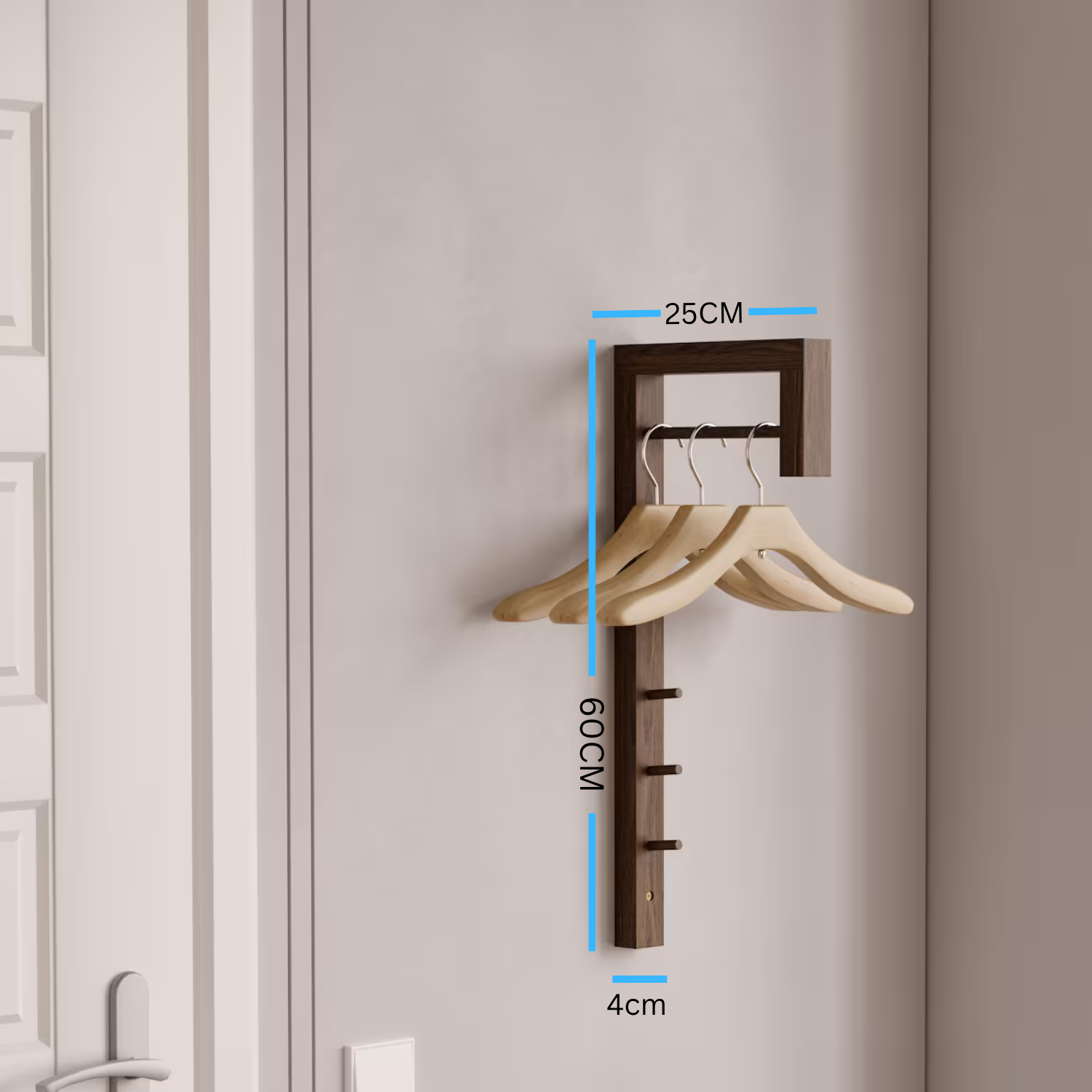 carpentray wooden wall hooks & hanger