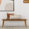 Carpentray 80CM Long Solid Wood Bench (Brown)Carpentray Home