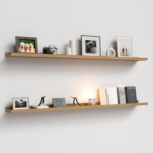Carpentray 47'' Inches Long Light  Wall Shelf